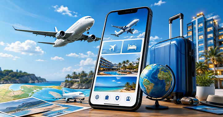 Skyscanner app for booking cheap flight tickets and hotels