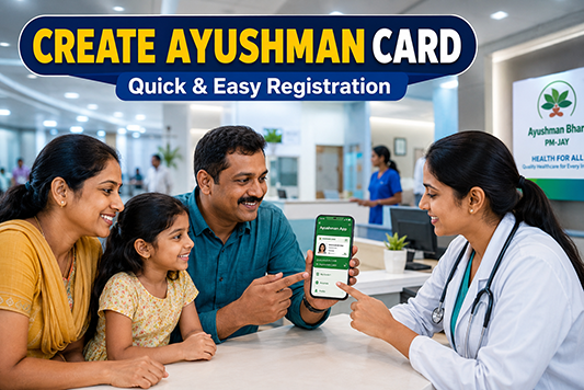 Create Ayushman Card using the official Ayushman App