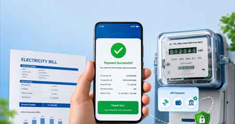 Download and pay your electricity bill online using official mobile apps.