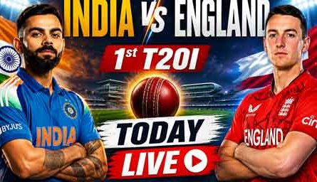 India vs England 1st T20I 2026 match preview at Riverside Ground