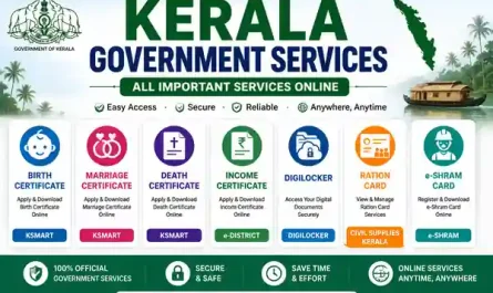 Kerala Government Services 2026 – Online Government Services