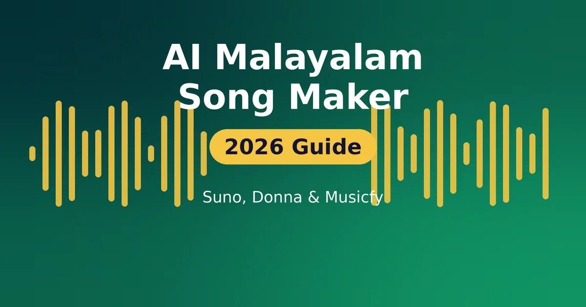 AI Malayalam song maker app guide 2026
