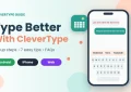 How to use CleverType keyboard on Android and iPhone