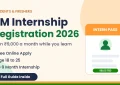 PM Internship Registration 2026 guide for students