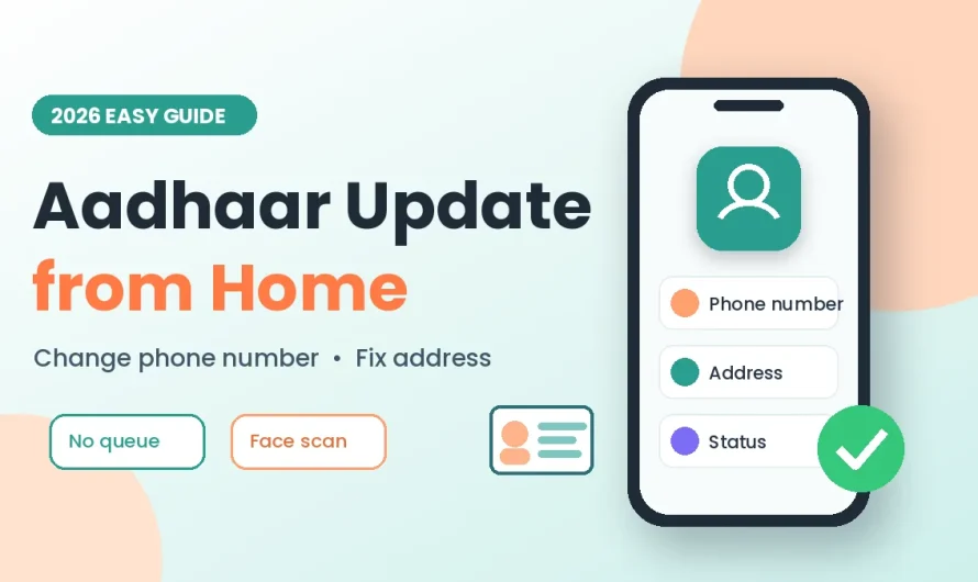Aadhaar Update from Home: 7 Easy Steps That Actually Work