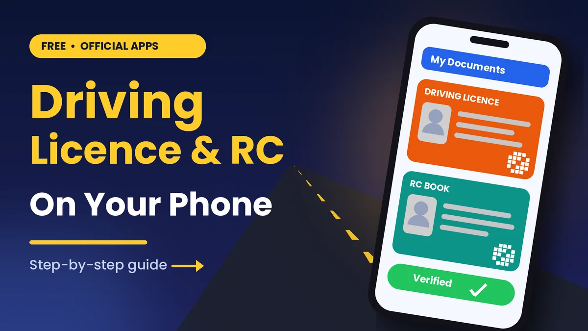 Download driving licence on mobile with DigiLocker and mParivahan